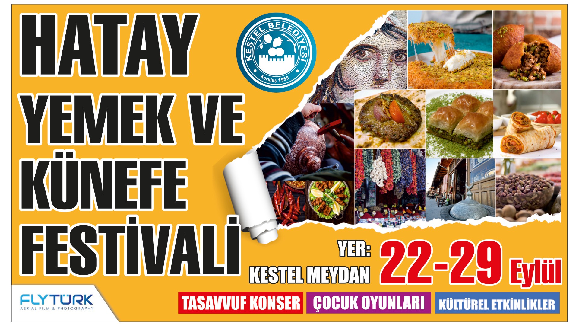 Hatay Yemek ve Künefe Festivali